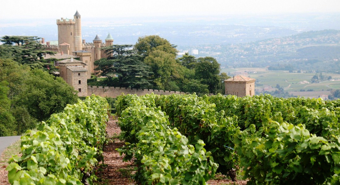 chateau montmelas beaujolais region France